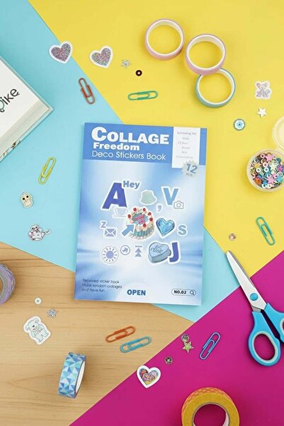 Miniso 12 Sayfa Sticker Defteri