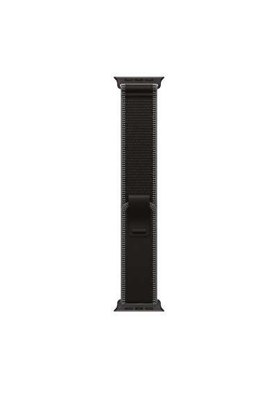 Apple Λουράκι για ρολόι 49mm - Μαύρο/Ανθρακί Trail Loop S/M - Φινίρισμα Μαύρο...