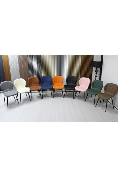 ARTA DOOR Topaz Caramel Eco-Leather Chairs, - Modern, HoReCa, Kitchen, Living Room, Office