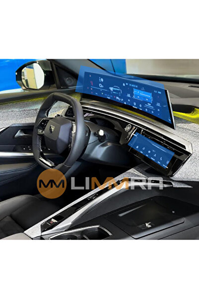 Limmra واقي شاشة لسيارة بيجو 5008 GT مقاس 21 بوصة لشاشة التحكم في تكييف الهواء