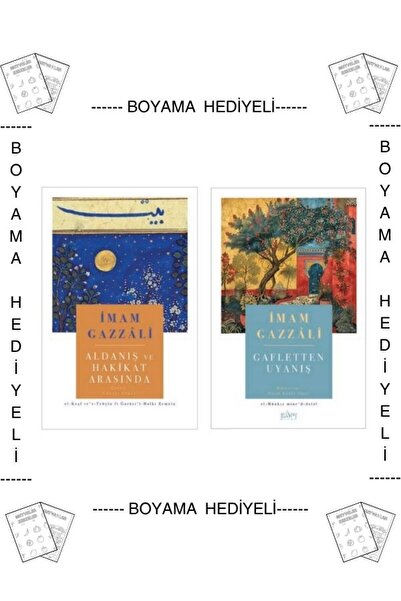 Sufi Kitap Boyamalı Aldanış ve Hakikat Arasında Gafletten Uyanış İmam Gazali ...