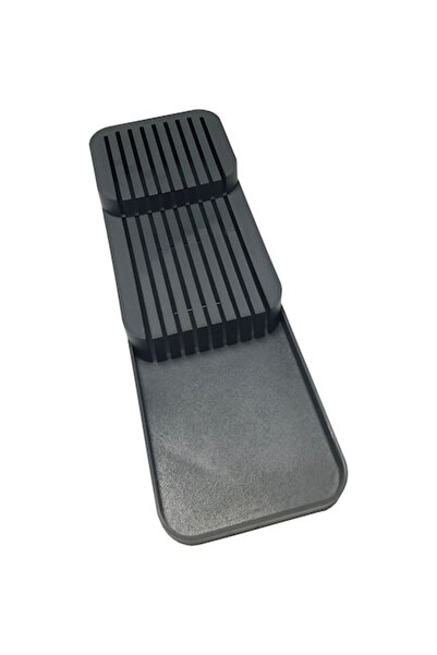 MaxDeco Organizator de cuțite pentru sertar, 9 compartimente, 40x14 cm, gri