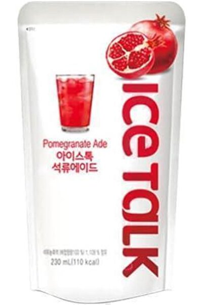 icetalk Ice Talk Pomegranate Ade Juice Drink 230ml - Carton (50 pouches)