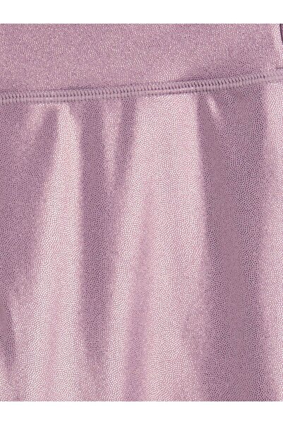 GAP Kız Çocuk Mor Shine Leggings Tayt