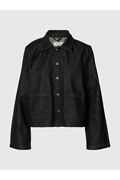 SELECTED Jeanshemd Dark Wash