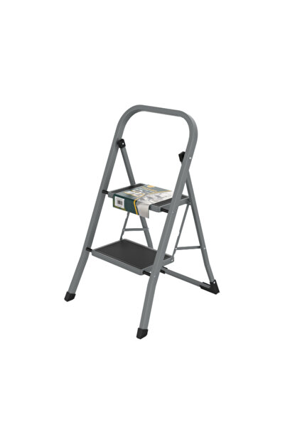 HONEYBEE 2-Step Foldable Steel Step Stool
