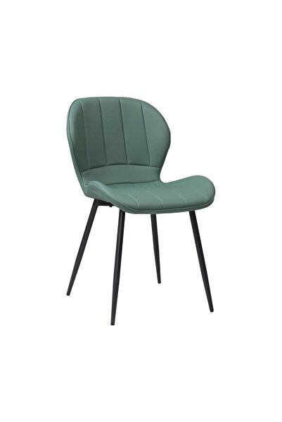 ARTA DOOR Topaz Chairs Pistachio Green Eco-Leather, - Modern, HoReCa, Kitchen, Living Room, Office