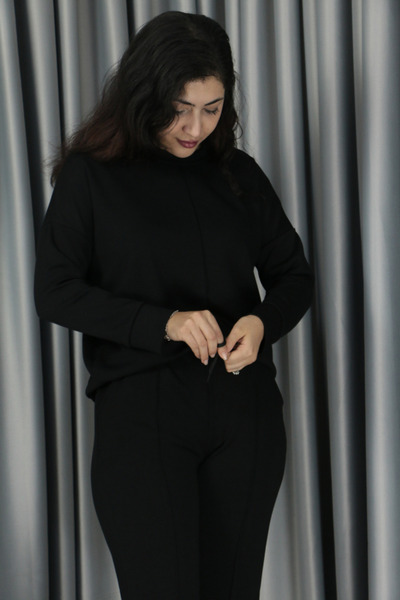 Femella Women Fashion Set de bază pentru femei, din țesătură modală cu textur...