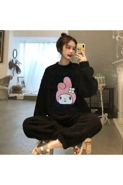 Inovius Set Pijama de Dama 2 Piese, Cocolino-MEI54 Marimea M