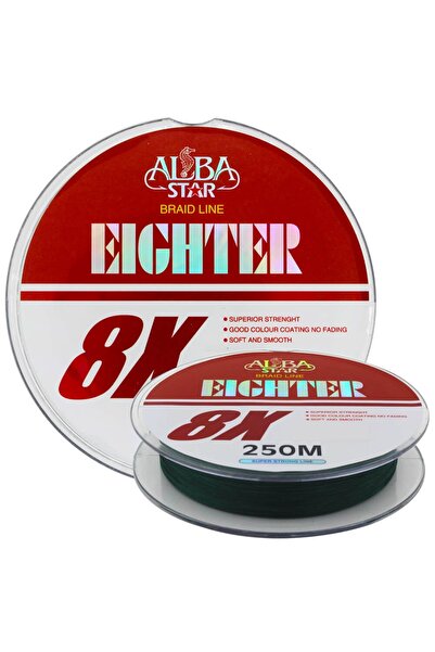 Albastar Eighter 8x İp Misina GREEN - 0.18MM - 150M - 18.00KG