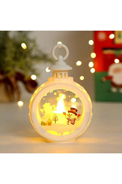 Sofia Store Decoratiune Craciun tip Felinare cu baterii, 13.5 x 9 cm,lumina a...