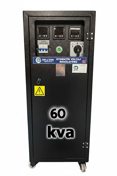 DELLSAN 60 Kva Trifaze Servo Kontrollü Tam Otomatik Regülatör