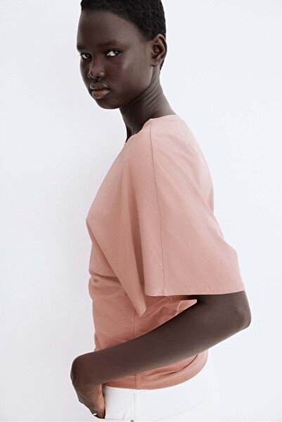 H&M Butterfly-sleeved T-shirt