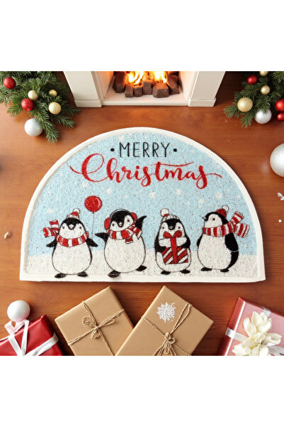 Sofia Store Covoraș Antiderapant 40×60 cm din PVC cu Design Festiv de Crăciun...