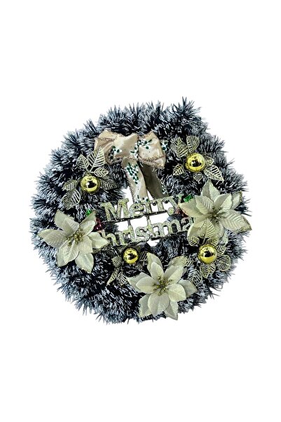 Sofia Store Coroniță Crăciun Artificială pentru Ușă și Interior Aurie