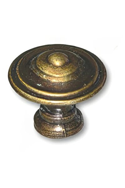 Sziferon Furniture knob 29 mm antique brass finish for cabinet and drawer