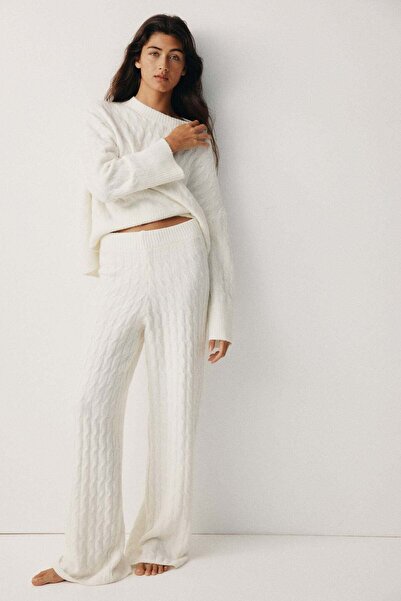 H&M Cable-knit trousers