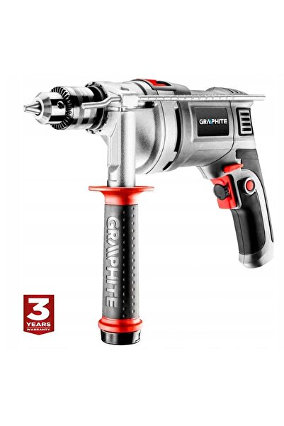 graphite Mașină de găurit cu percuție, 720 W, mandrină 0-13 mm,