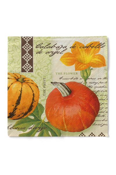 Mank Салфетки за маса, 3 слоя, Тъкани - Luca / 33 x 33 см / 100 бр.