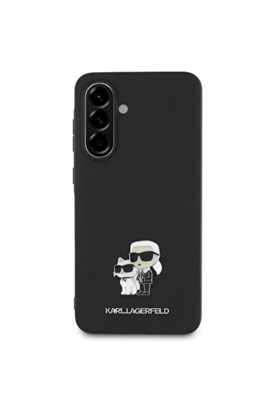 Karl Lagerfeld Cases for Samsung Galaxy A56 5G, Saffiano, Grey