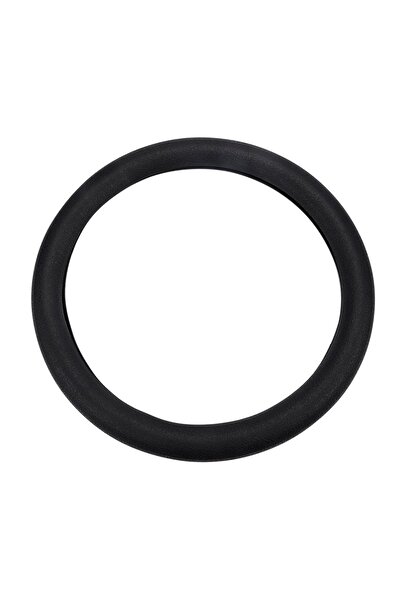 LUXER Universal Silicone Steering Wheel Cover, Enhanced Protection and Comfort, Diameter 33 - 40 cm, Black
