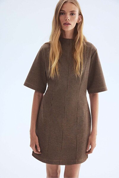 H&M Stand-collar mini dress