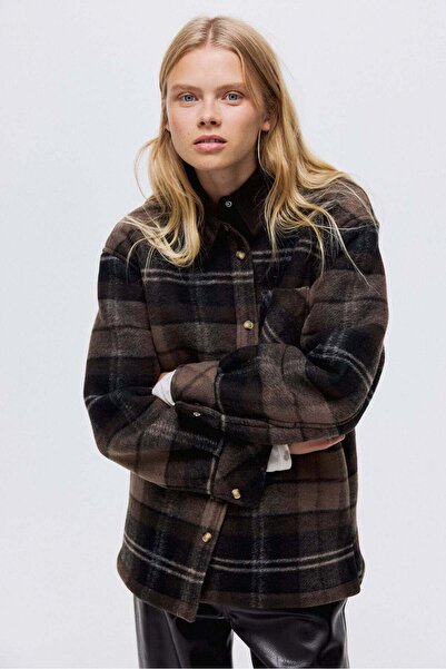 H&M Teddy-lined shacket