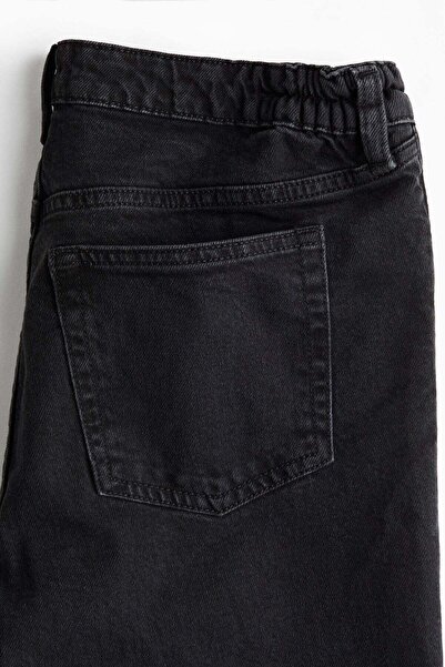 H&M ماما قبل وبعد بنطال جينز مستقيم منخفض