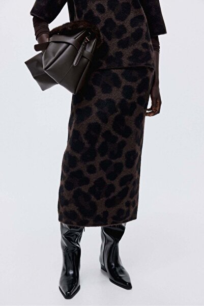 H&M Jacquard-knit skirt