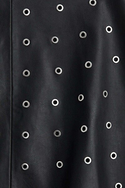 H&M Eyelet-detail skirt