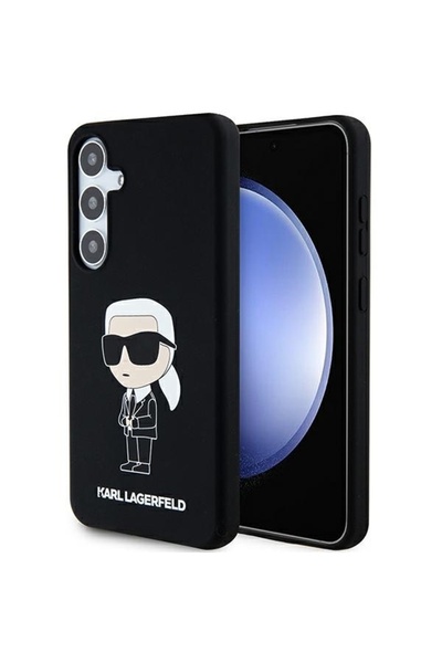 Karl Lagerfeld Carcasă pentru Samsung Galaxy S24, silicon, neagră