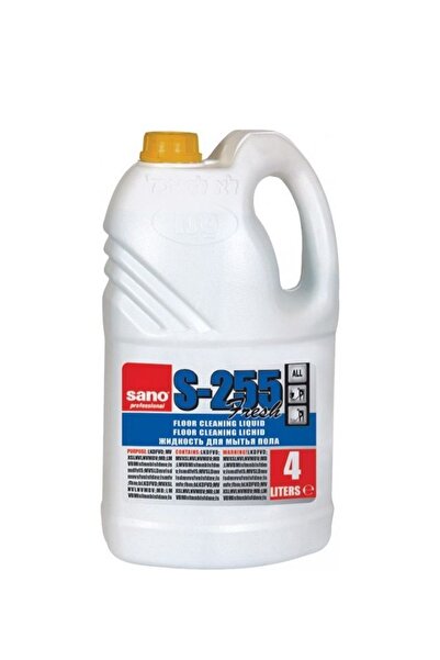 Sano Detergent lichid pardoseli Professional, S-255 Fresh, 4L