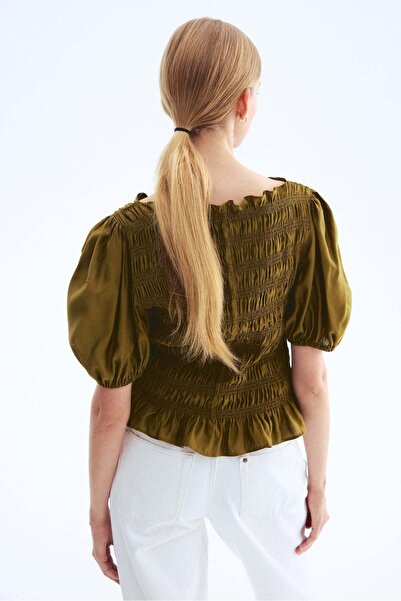 H&M Smocked blouse