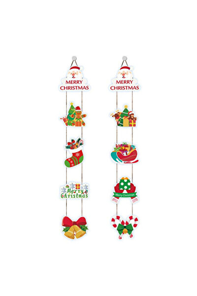 Sofia Store Set 2 Decoratiuni de Craciun, de Agatat, pentru Usa, Sfoara Inclu...