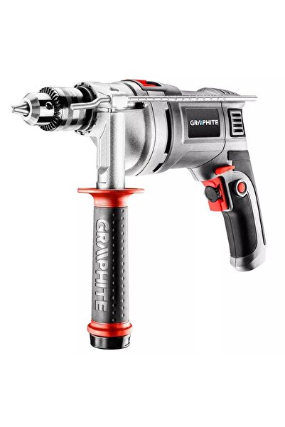 graphite Mașină de găurit cu percuție (găurită), 850 W, mandrină cu cheie 0-13 mm,