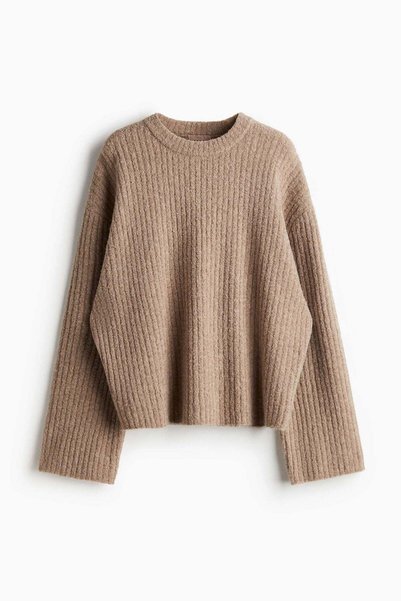 H&M Rib-knit wool-blend jumper