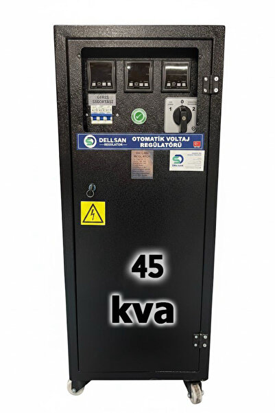 DELLSAN 45 Kva Trifaze Servo Kontrollü Tam Otomatik Regülatör