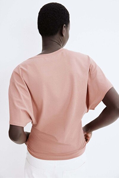 H&M Butterfly-sleeved T-shirt