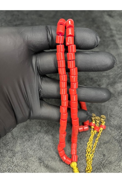 Mos Tespih 99' Original High-End Natural Tunisian Coral Prayer Beads