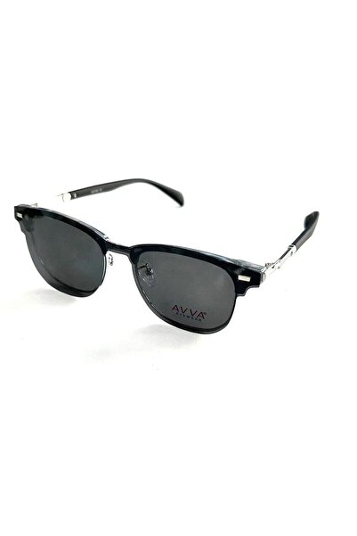 Avva 3202 C656 Polarized&Anti-Glare Clip-On Unisex Sunglasses
