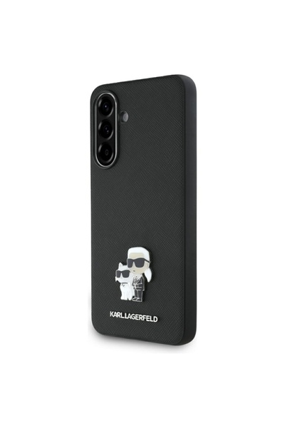 Karl Lagerfeld Cases for Samsung Galaxy A36 5G, Saffiano, Grey