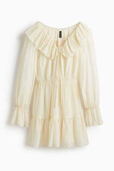 H&M Flounce-collar dress