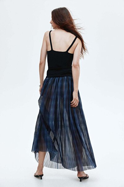 H&M Pleated maxi skirt