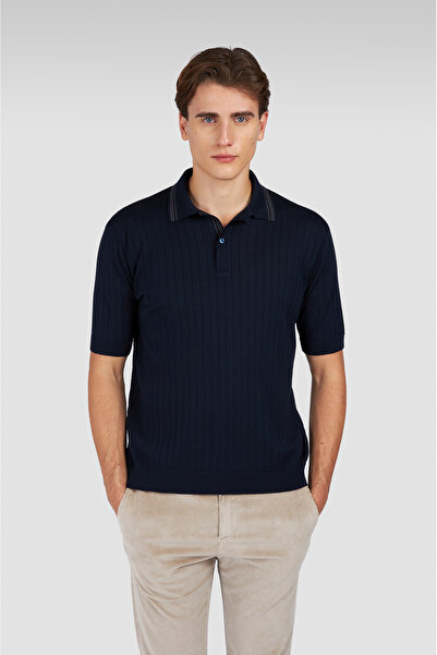 PAUL&SHARK Wool Cashmere Polo Shirt with Buttons