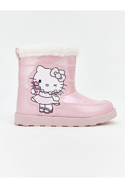 LC Waikiki LCW STEPS Pembe Hello Kitty Baskılı Kız Bebek Kar Botu