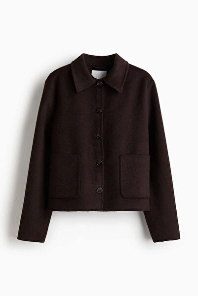 H&M Handmade wool-blend jacket