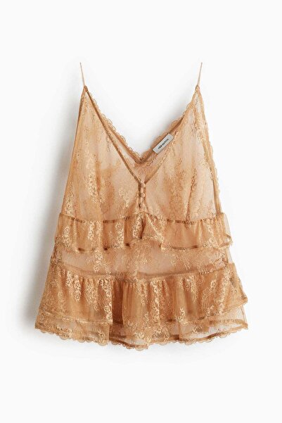 H&M Lace strappy top
