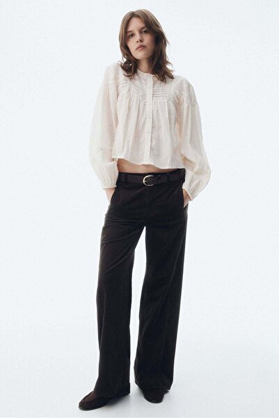 H&M Wide corduroy trousers