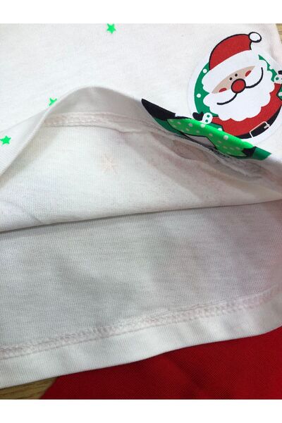 ALVİM KİDS Girls and Boys (Unisex) New Year's Pajama Set