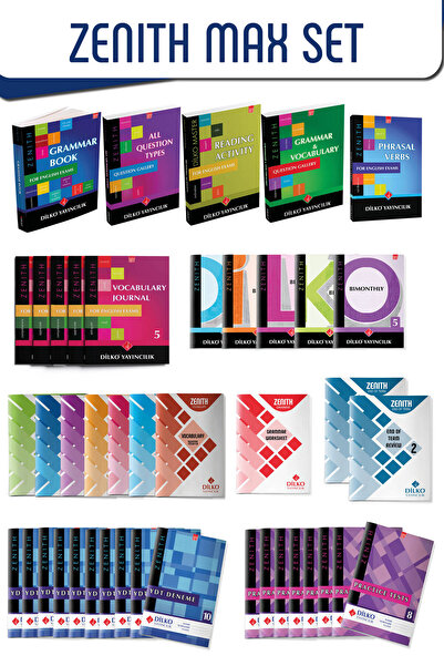 Dilko Yayıncılık Dilko Zenith YKS-DİL (YDT) Hazırlık Seti (Max)